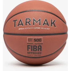 Basketball Größe 7 FIBA-Zulassung - BT500 braun EINHEITSGRÖSSE