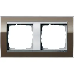 GIRA 0212766, Aluminium, Braun