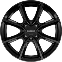 Dezent TN 7,0 x 17 4 x 108 ET38 Schwarz