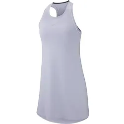 NIKE Damen Tenniskleid "Court Dri-FIT", OXYGEN PURPLE/WHITE/OXYGEN PURPLE, XL