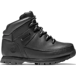 Schnürboots TIMBERLAND "Euro Sprint", Damen, Gr. 38, schwarz, Leder, sportlich, Schuhe, Winterstiefel, Schnürstiefel, Winterschuhe