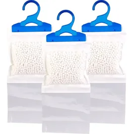 Sichler Haushaltsgeräte Raumentfeuchter: 3er-Set XL-Kleiderschrank-Entfeuchter zum Aufhängen, je bis zu 450 ml Luftentfeuchter für Kleiderschrank Kleiderbügel)