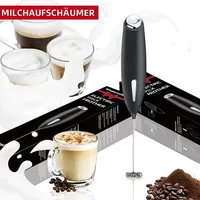 Elektrische Milchschäumer Milchaufschäumer Milch Schläger Edelstahl Kaffee Mixer