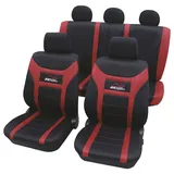 HP Autozubehör 22927 Sitzbezug Polyester Rot Fahrersitz, Beifahrersitz, Rücksitz