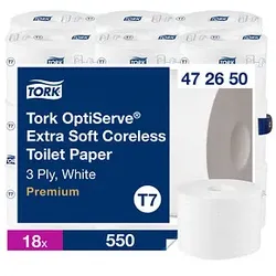 TORK Toilettenpapier T7 Premium 3-lagig, 18 Rollen