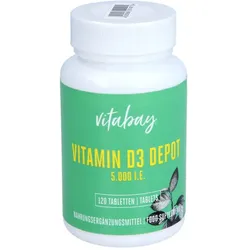 Vitamin D3 Depot 5000 IE Cholecalciferol