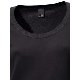 Heine Rundhalspullover Schwarz 38