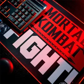 Numskull Games Mortal Kombat XL RGB Gaming-Mauspad Schwarz/Rot