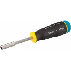 HAZET Drehmoment-Schraubendreher 6001-3.0/3 Nm min-max: 1.5 - 3 Nm Toleranz: 6% Sechskant hohl 6,3 (1/4 Zoll) Anzahl Werkzeuge: 3