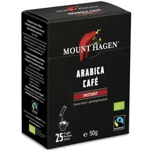 Mount Hagen Arabica Kaffee instant Sticks bio 25 St.
