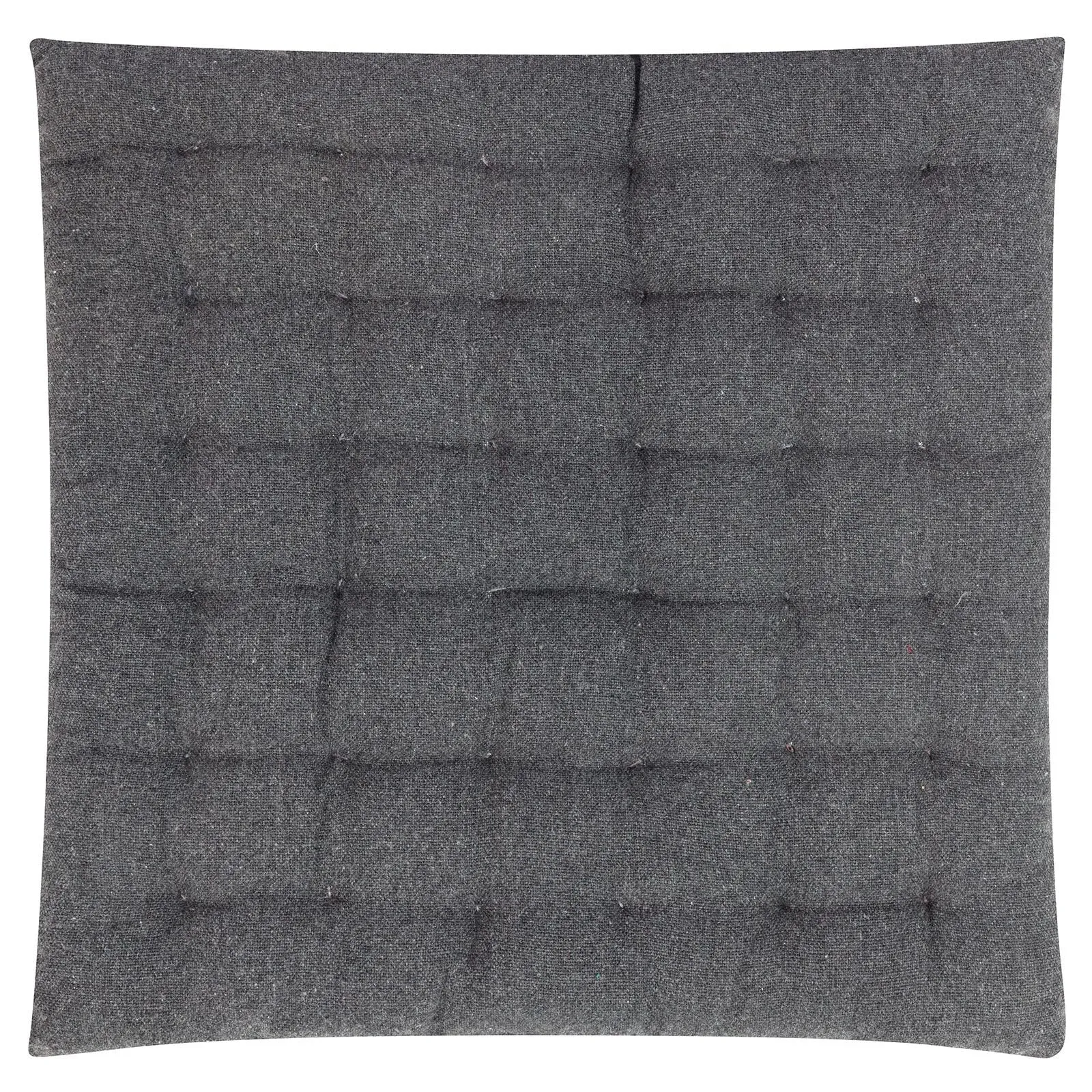 Magma Stuhlkissen Freya 40x40x4 cm | anthrazit - grau
