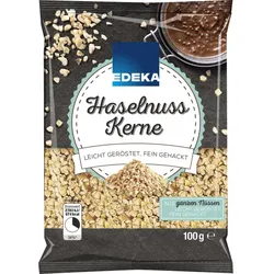 EDEKA Haselnusskerne leicht geröstet, fein gehackt 100G
