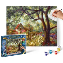 Schipper 609240894 - Malen nach Zahlen Meisterklasse Klassiker, Blumenpracht im Sommer