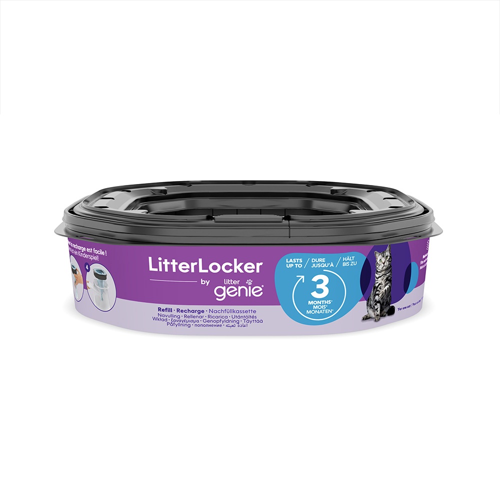 Nachfüllkassette für LitterLocker by Litter Genie Katzenstreu-Entsorgungseimer