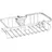 Wenko Duschablage Floresta eckig Metall Silber 6 cm