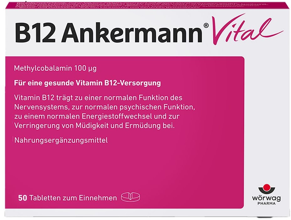 B12 Ankermann Vital Tabletten 50 St