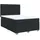 vidaXL Boxspringbett 140 x 200 cm Schwarz