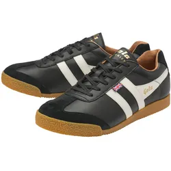 Gola Sneaker Harrier Elite - Made in England - schwarz/weiss Herren