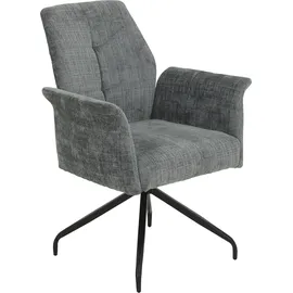 Hela Esszimmerstuhl VIKTORIA Polyester grau 4er Set
