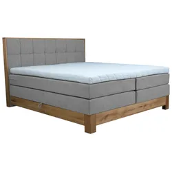 Boxspringbett Cloud Grau ca. 180x200cm