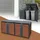 ML-Design Mülltonnenbox 4er 264 x 80 x 116,3 cm anthrazit