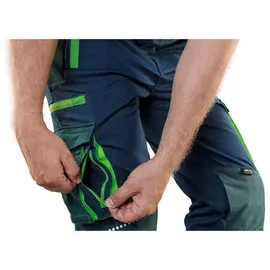 Topex Premium Arbeitslatzhose mit reflektierenden Elementen, Cordura Verstärkung S