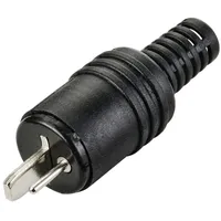 TRU Components TC-10336000 Lautsprecher-Steckverbinder Stecker, gerade Polzahl: 2