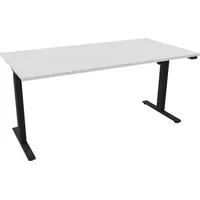 M-Wave SchreibtischeComo 160x80cm schwarz/weiß