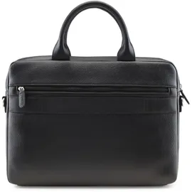 Picard Milano Aktentasche Leder 38 cm Laptopfach schwarz