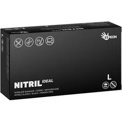 Espeon Nitril Ideal Black Handschuhe aus Nitril puderfrei Größe L 100 St.