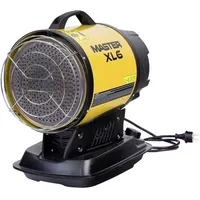 Master XL-6 Ölheizstrahler 17 kW Gelb / Schwarz