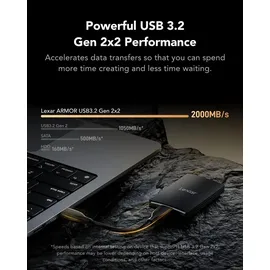 Lexar Portable SSD 4 TB USB 3.2 türkis