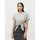 LeGer By Lena Gercke LeGer T-Shirt Tessy, LeGer by Lena Gercke mit Knoten-Detail, cropped grau S (36)