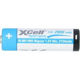 XCell 8x XCell Mignon AA Akku Ni-MH 1,2V 2900mAh