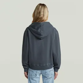 G-Star Damen Washed Zip Relaxed Sweatshirt - L