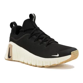 Nike Herren Free Metcon 6 Black/Coconut Milk-Gum Light Brown, 44 1⁄2