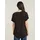 G-Star Lash Fem Loose Rib Kurzarm-T-Shirt Dark Black M