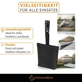 Preiswert & Gut Sandsack 8 Stück 0,18 x 0,05 m UV-beständig