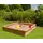 Konifera Sandkasten mit Dach beige