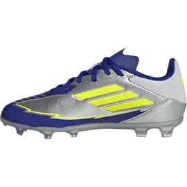 adidas F50 League Messi FG/MG Kinder silver met./solar yellow/lucid blue 38