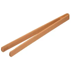 Grillzange Steakwender Grillen Buchenholz Holz 30 cm geleimt