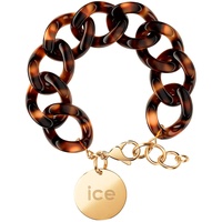 ICE-Watch ICE Jewellery - Chain Bracelet - Tortoise - Kettenarmband mit XL-Maschen für Frauen, geschlossen mit einer goldenen Medaille (020995)