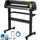 Vevor 86 cm Vinyl Schneideplotter Vinyl Cutter Plotter 870 mm Slogan Cutting Plotter Desktop Machine mit der Software, Schneideplotter