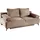 werk2 Schlafcouch Polyester 2-Sitzer Beige