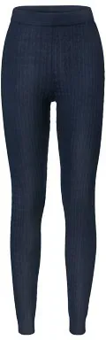 Tchibo - Strickleggings mit Zopfmuster - Dunkelblau - Gr.: M - blau - M 40/42