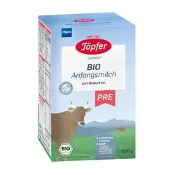 Töpfer Anfangsmilch Pre Bio 600g ab der Geburt