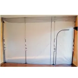 Staubschutzwand, 310 x 310 cm