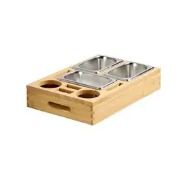 KESPER Couchbar, Bambus FSC, 39,8x26x7,5cm, braun, Bambus