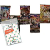 Yugioh - 5 zufällige Booster - SuperAngebot! + 100 exklusive collect-it.de Hüllen