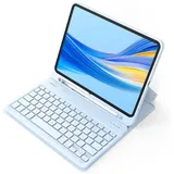 Inateck Tastatur Hülle kompatibel mit iPad Air 6 11 Zoll 2024, iPad 10 Gen. 2022, iPad Air 5/4 (2022/2020) 10,9 Zoll, iPad Pro 11 4/3/2/1, QWERTZ, mit Stifthalter, Abnehmbar, KB04002